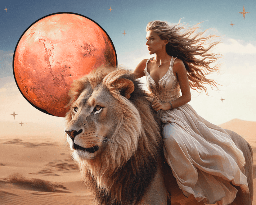 Horoskop na czas Marsa w Lwie: pora na odwagę! Wzrośnie retoryka wojenna, Mars przejdzie śladem zaćmień