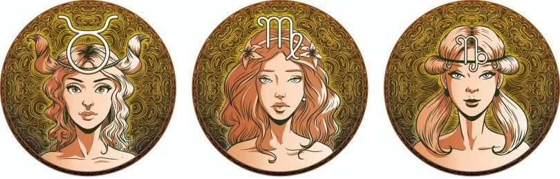 znaki ziemskie, zodiak