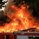 Czarna seria pożarów w Polsce. Spłonęło centrum handlowe, zajezdnia autobusów, dach szkoły. Na niebie koniunkcja Słońca z Uranem