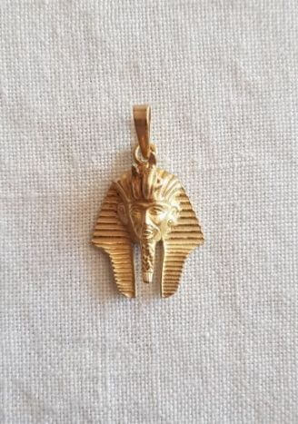 Amulet wisiorek FARAON TUTENCHAMON złoty