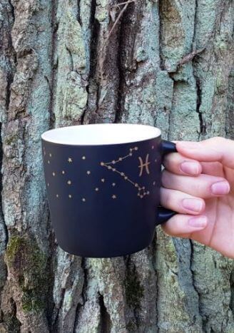 Magiczny kubek Astromagia Cztery żywioły Woda – rak, skorpion, ryby