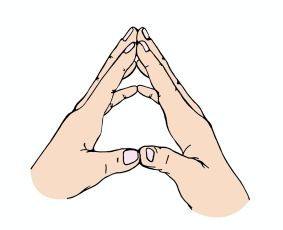 hakini mudra trzeciego oka