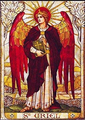 archanioł Uriel włada żywiołem ziemi