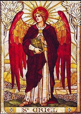 archanioł Uriel włada żywiołem ziemi