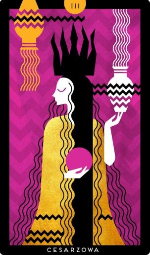 tarot miesięczny, cesarzowa