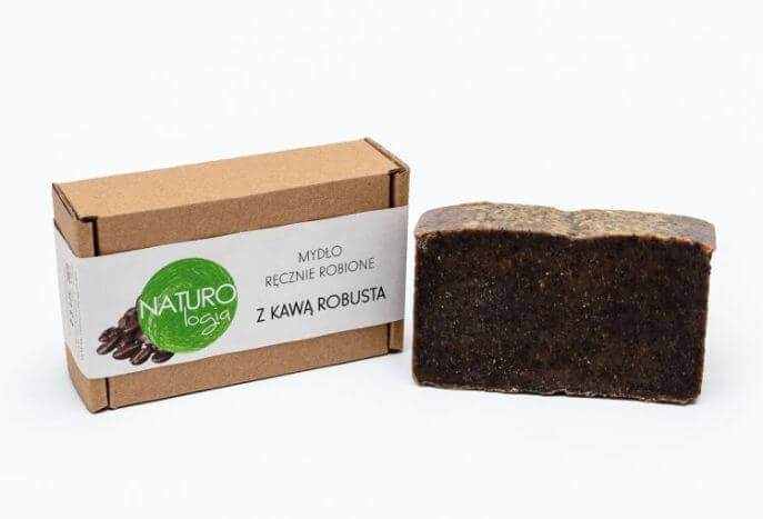 Naturalne mydło z kawą robusta