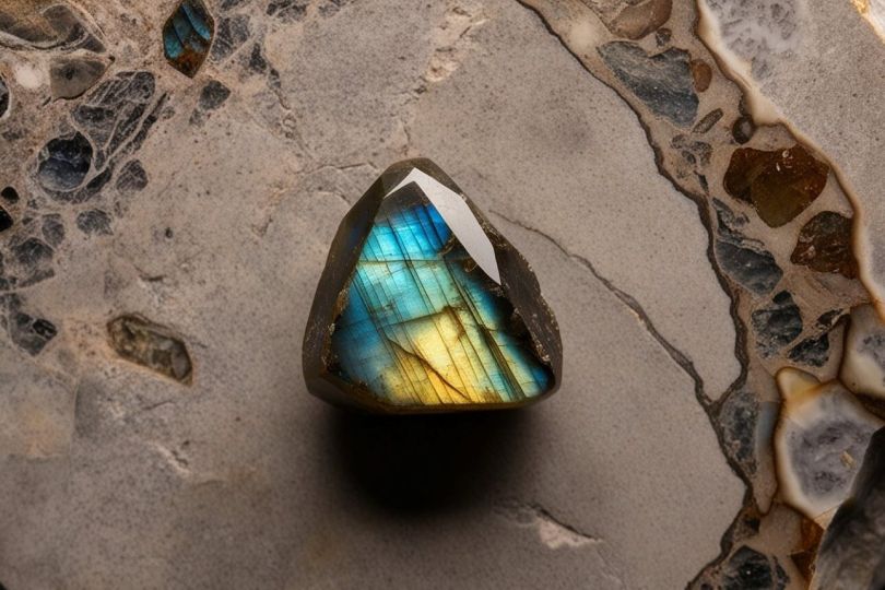 kamień dla Wodnika labradoryt