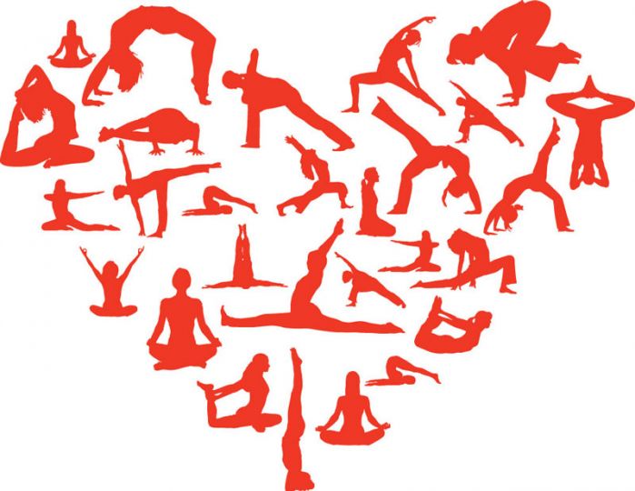 joga, zdrowie, ćwiczenia, serce, ruch