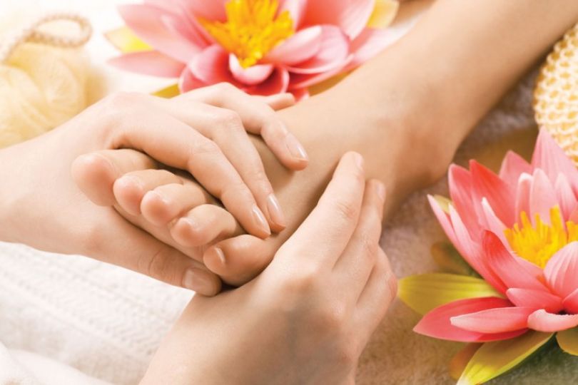 uroda, ciało, stopy, piling, SPA, domowe sposoby