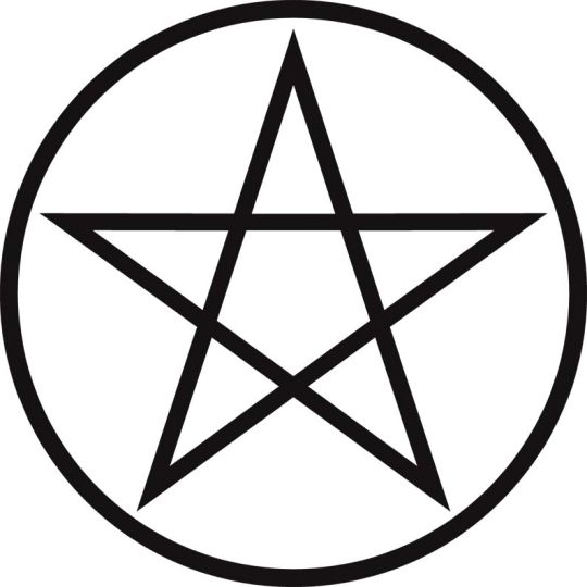 Rytuał ochronny z pentagramem