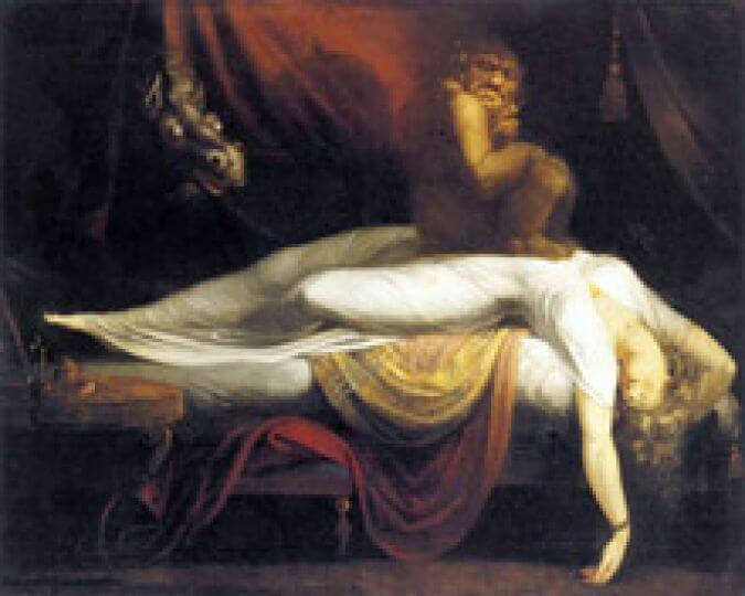 energia życia, sny, zmory, sukkuby, psychobioenergetyka, porażenie senne, mary senne