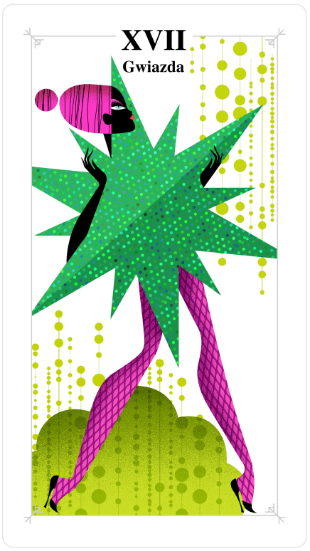 tarot, karty tarota, gwiazda