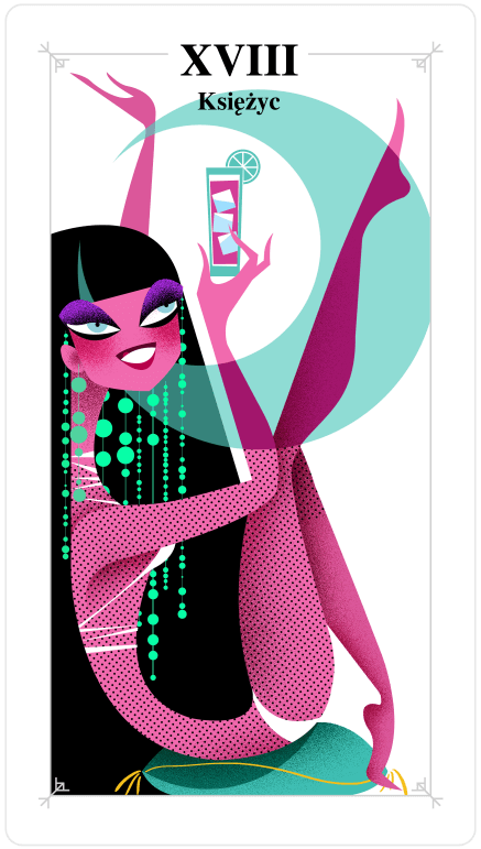 księżyc-tarot