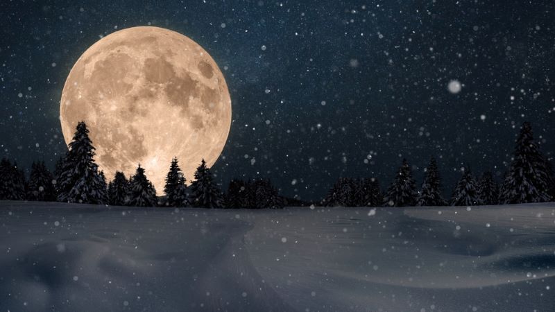 Pełnia Księżyca w lutym 2025