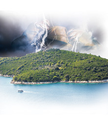 Lokrum,  wyspa przekleta 