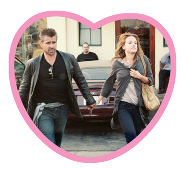 Alicja Bachleda-Curuś i Colin Farell